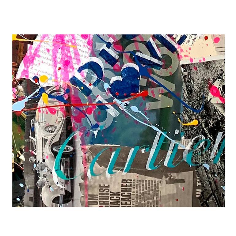 Original Pop Art Portrait Printmaking by Dr Eight Love