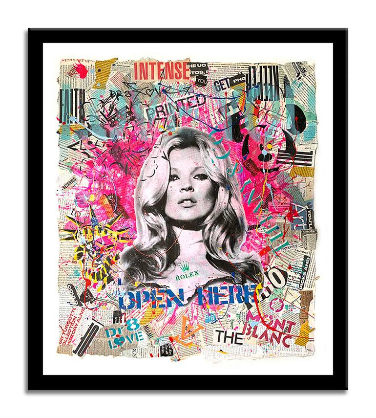 Original Pop Art Celebrity Printmaking by Dr eight LOVE
