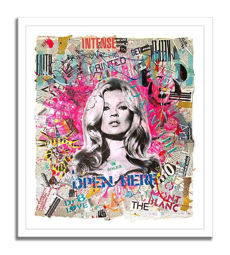 Original Pop Art Celebrity Printmaking by Dr eight LOVE