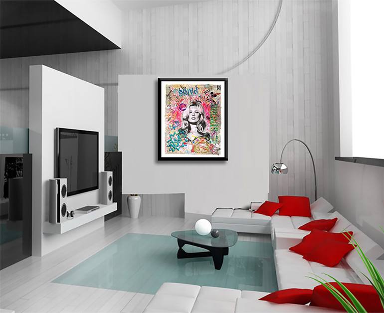 Original Pop Art Fashion Printmaking by Dr Eight Love