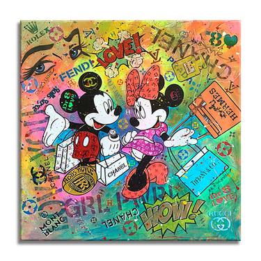 Mickey Minnie - Rolls-Royce - Canvas - Limited Edition of 50 thumb