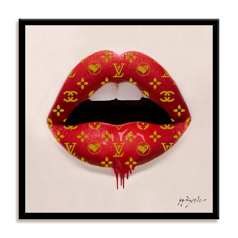 Original Pop Art Fashion Painting by Dr eight LOVE