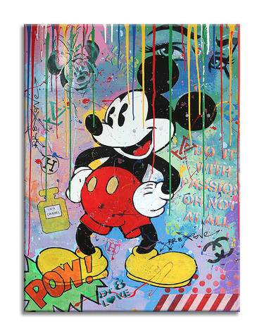 Do it Mickey - Canvas- Limited Edition of 90 thumb
