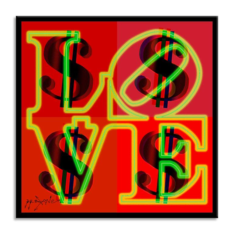 Original Other Love Printmaking by Dr Eight Love