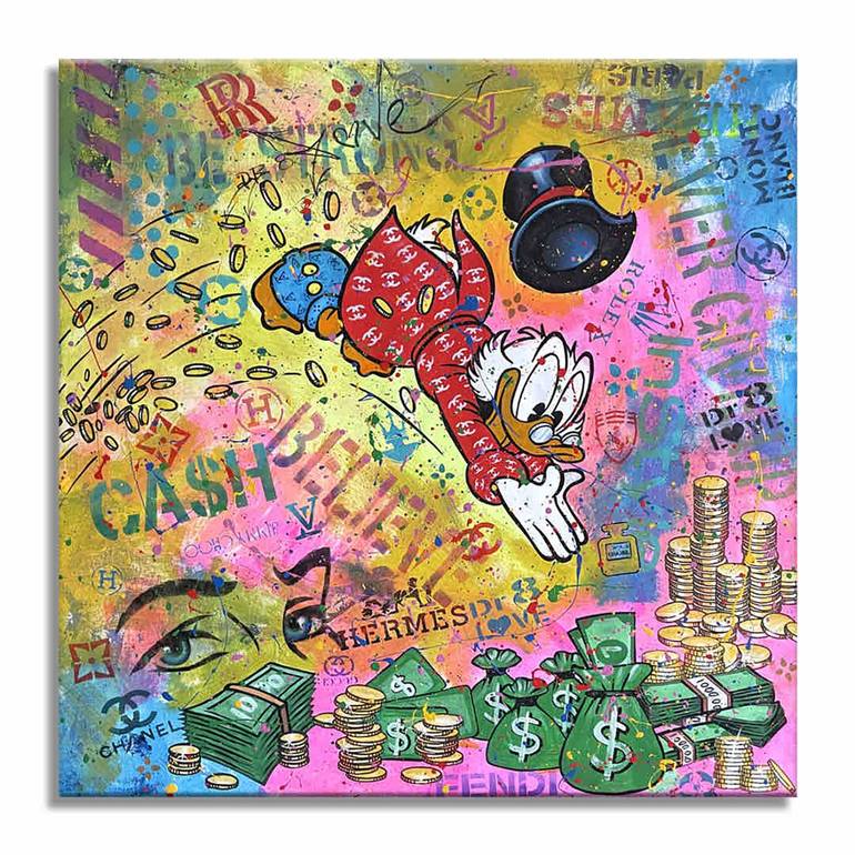 Cash Rules – Canvas - Limited Edition of 50 Art Print