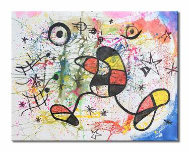 Original Abstract Paintings by Dr eight LOVE