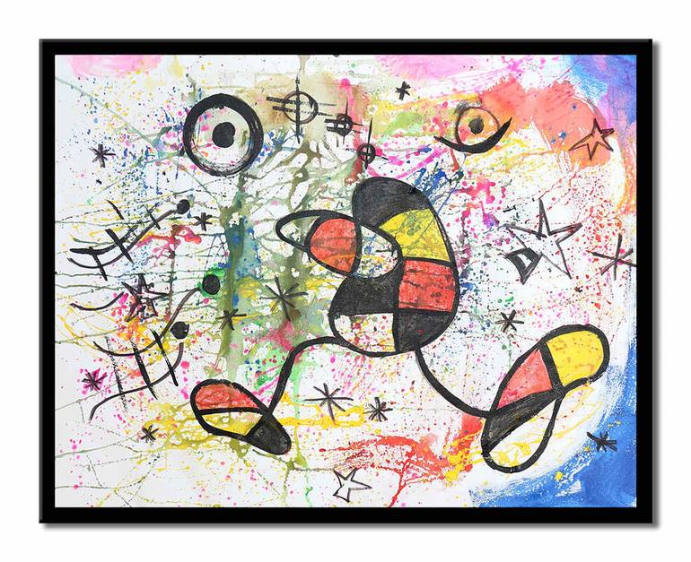 Original Abstract Painting by Dr eight LOVE