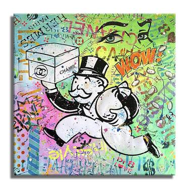 Original Pop Art Cartoon Printmaking by Dr eight LOVE