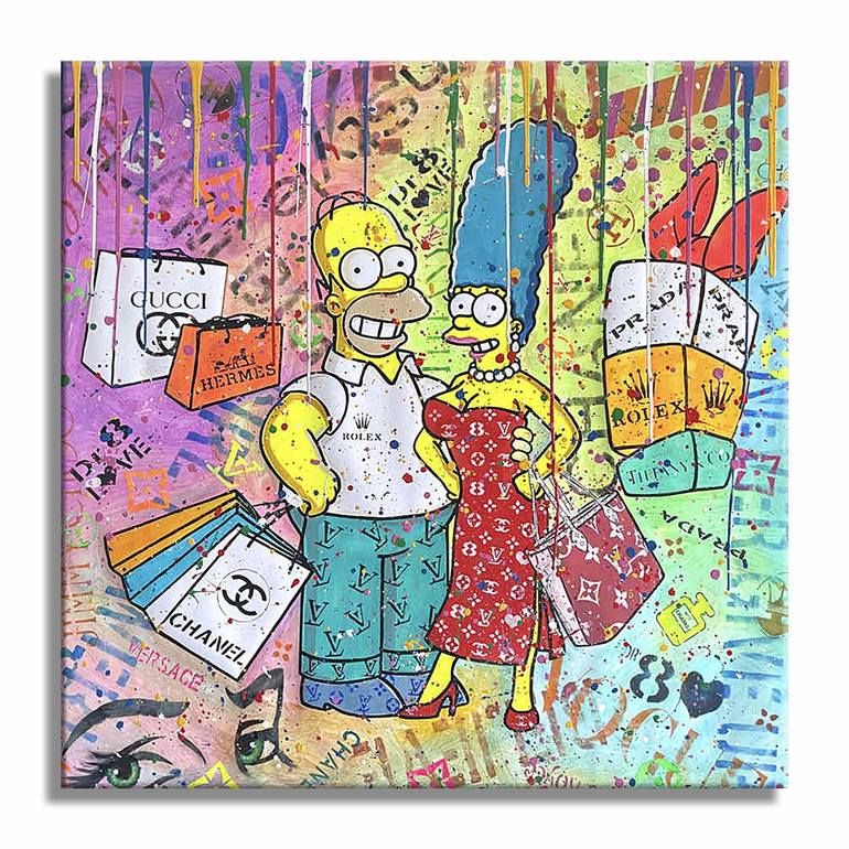 Dr8love Street Pop Art, Original Paintings Limited Editions Paper & canvas