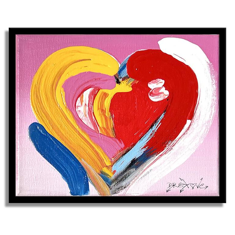 Original Pop Art Love Painting by Dr eight LOVE