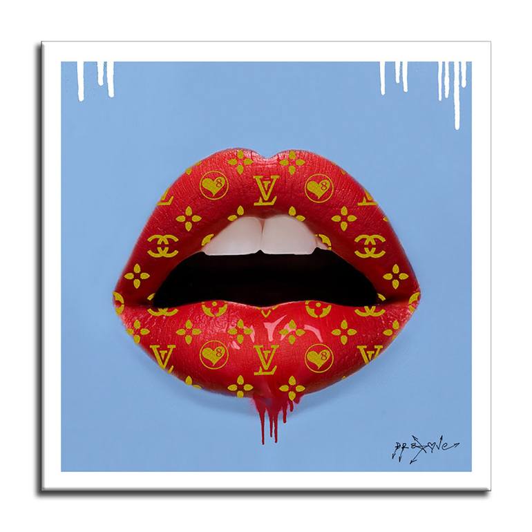 Original Pop Art Fashion Painting by Dr eight LOVE