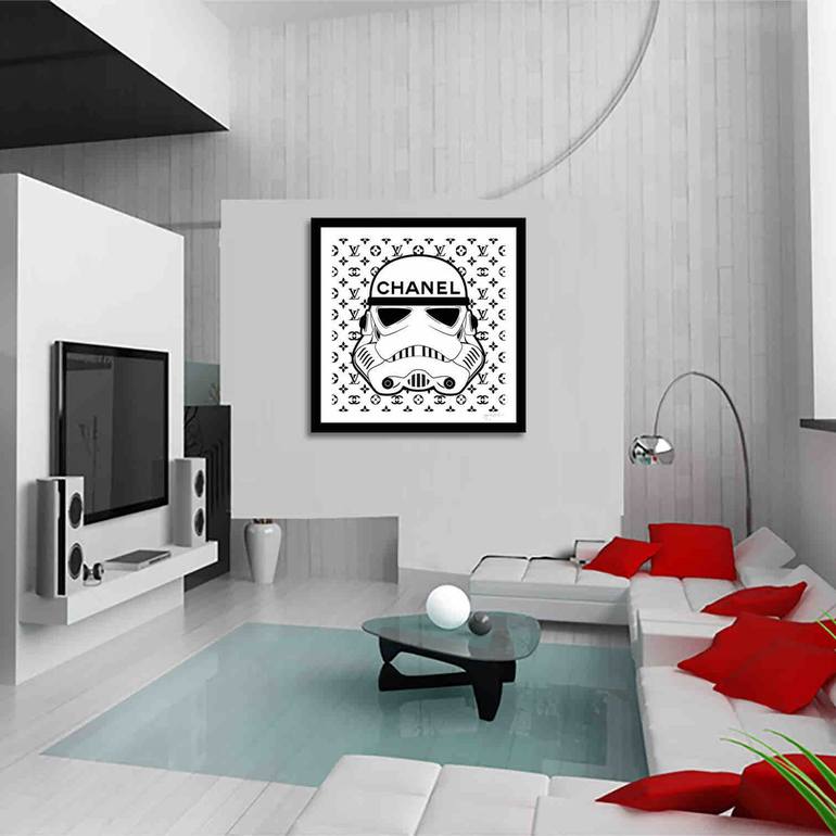 Star Wars-Chanel – Paper - Print Limited Edition Printmaking by Dr eight  LOVE