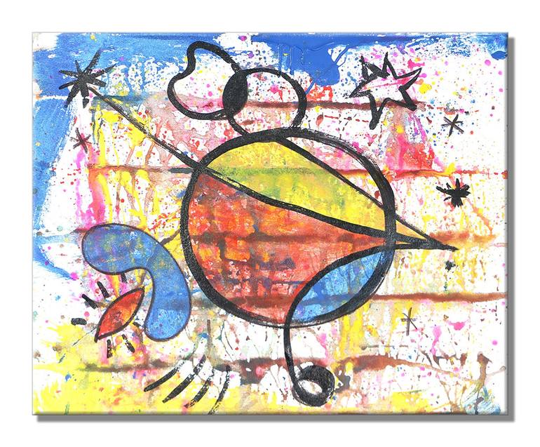 Original Abstract Expressionism Abstract Paintings by Dr Eight Love