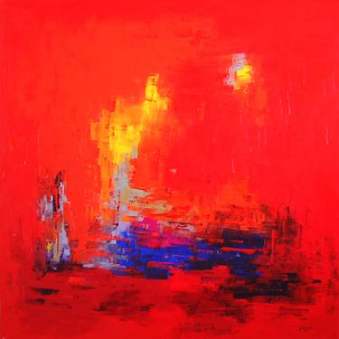 Original Abstract Paintings by Saroja La Colorista