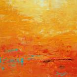 Collection small square oils on wood 19 x 19 cm (7.48 x 7.48")