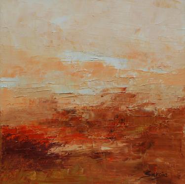 Original Abstract Landscape Paintings by Saroja La Colorista