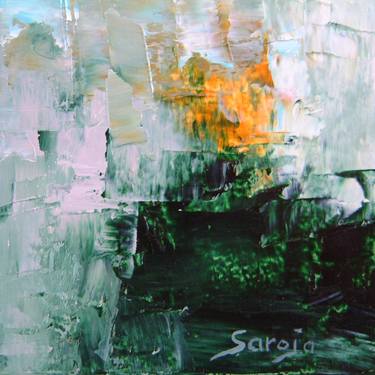 Original Abstract Landscape Paintings by Saroja La Colorista