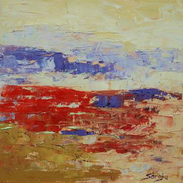 Print of Abstract Landscape Paintings by Saroja La Colorista