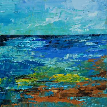 Original Seascape Paintings by Saroja La Colorista