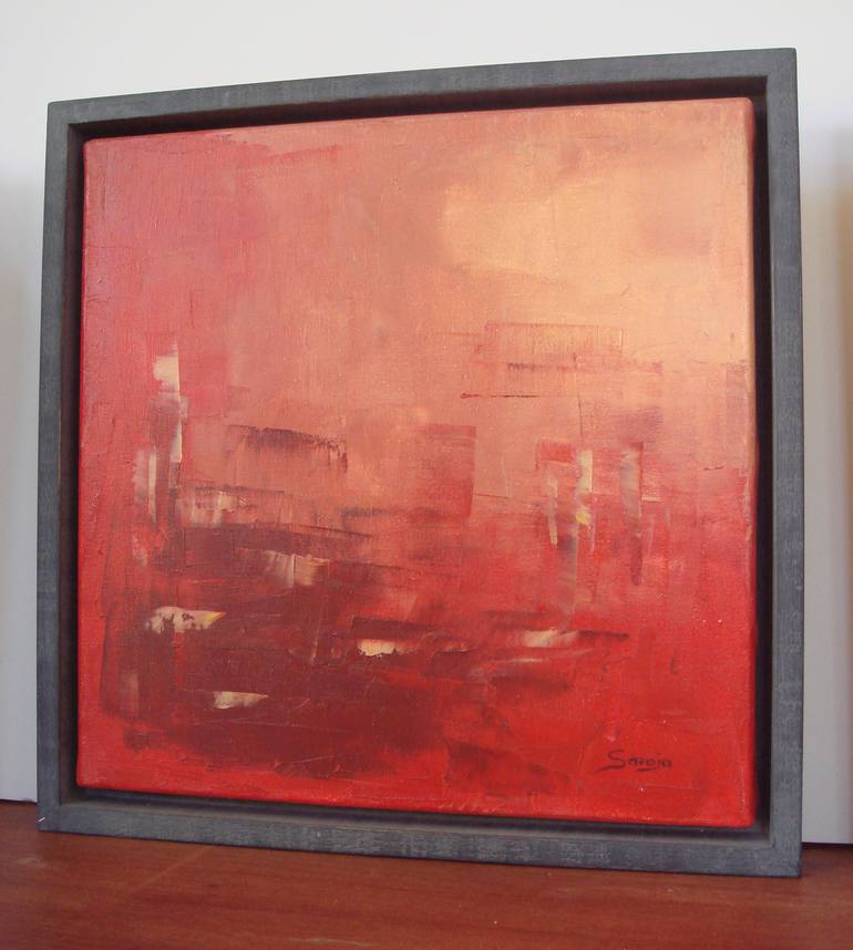 Original Abstract Painting by Saroja La Colorista