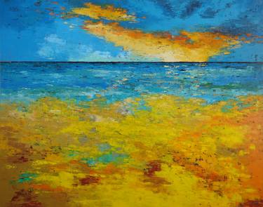 Original Seascape Paintings by Saroja La Colorista