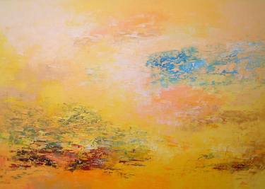 Original Abstract Expressionism Abstract Paintings by Saroja La Colorista