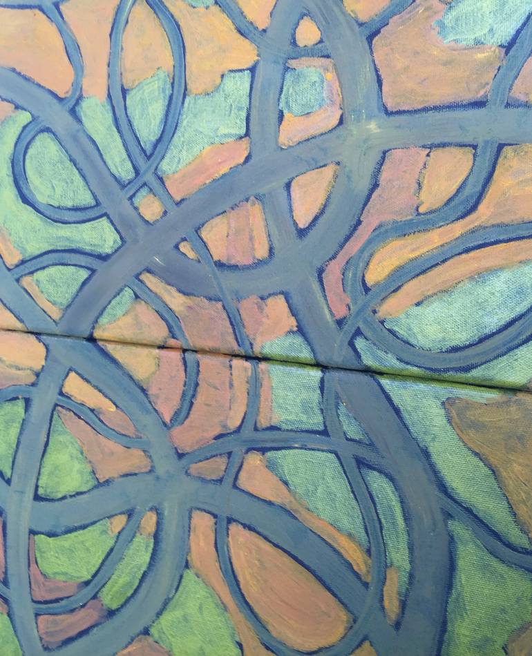 Original Abstract Painting by Peter O'Shea