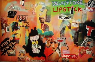 Original Pop Art Culture Collage by Core Sway