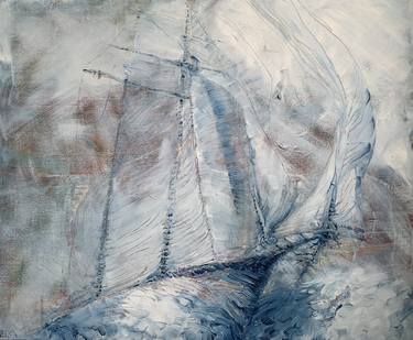 Original Boat Paintings by Netka Croonenborghs