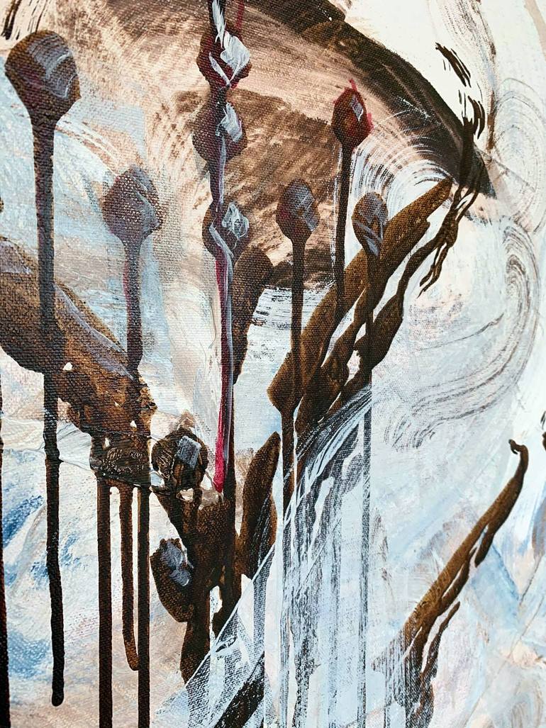 Original Figurative Floral Painting by Netka Croonenborghs