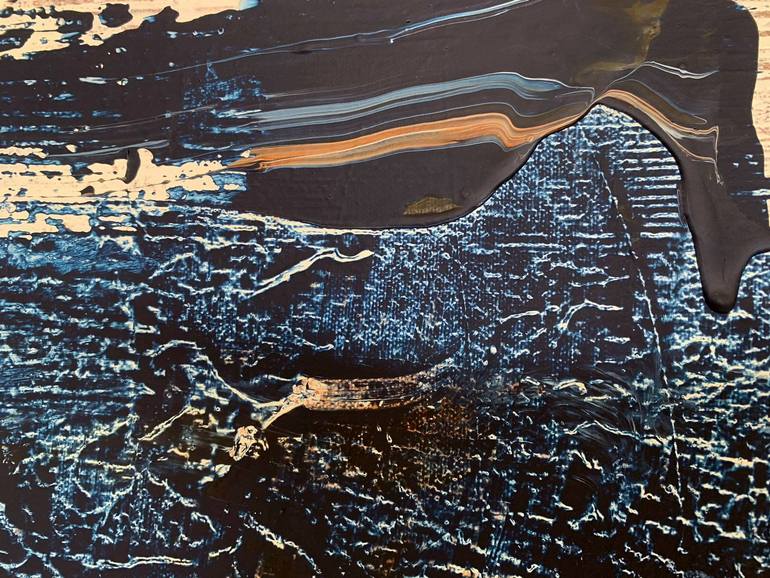 Original Abstract Expressionism Abstract Painting by Netka Croonenborghs