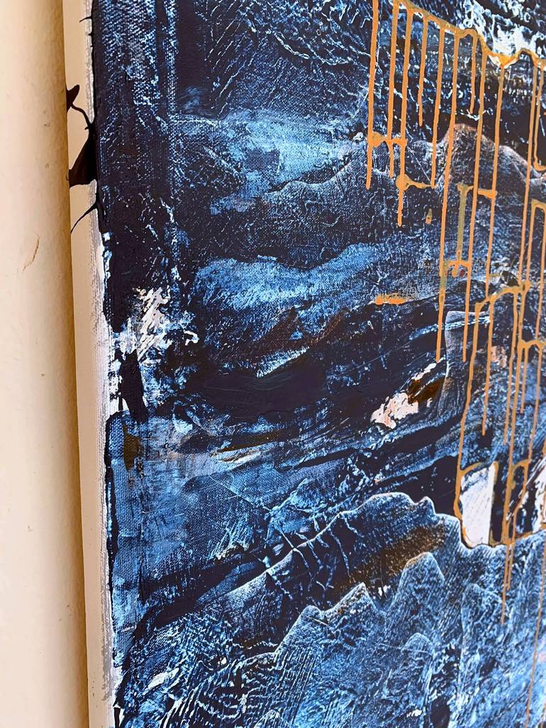 Original Abstract Expressionism Abstract Painting by Netka Croonenborghs