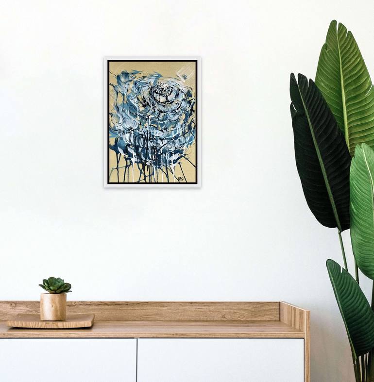 Original Floral Painting by Netka Croonenborghs