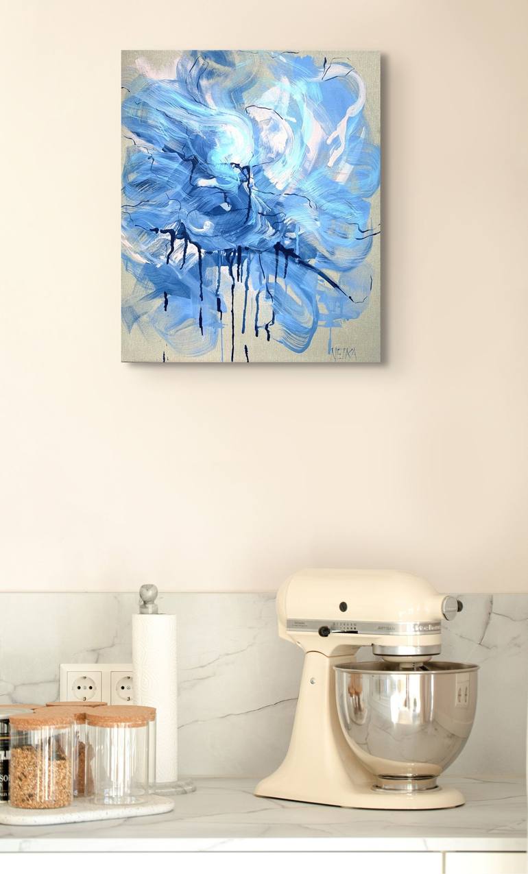 Original Abstract Painting by Netka Croonenborghs