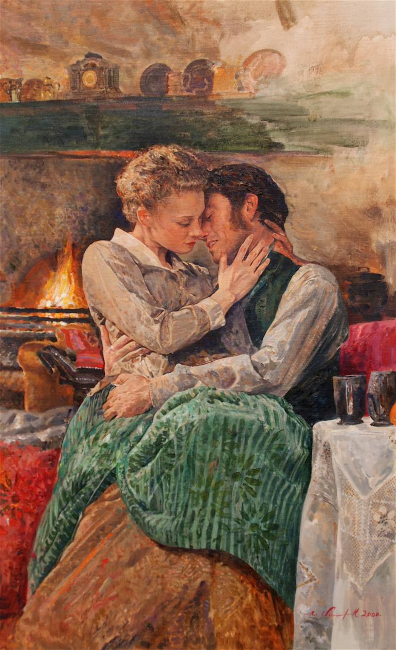 The Lovers Painting by Melvyn Warren Smith Saatchi Art