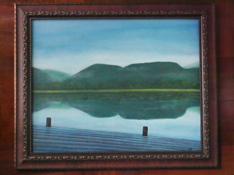 Original Impressionism Landscape Painting by Sunpit Sujirapan