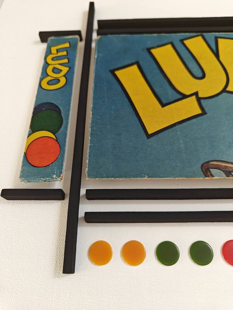 Ludo Game Pieces Art: Canvas Prints, Frames & Posters