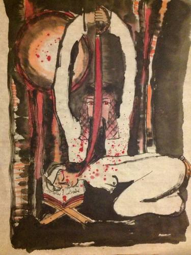 Print of Abstract Expressionism Politics Paintings by Jayamini De Silva