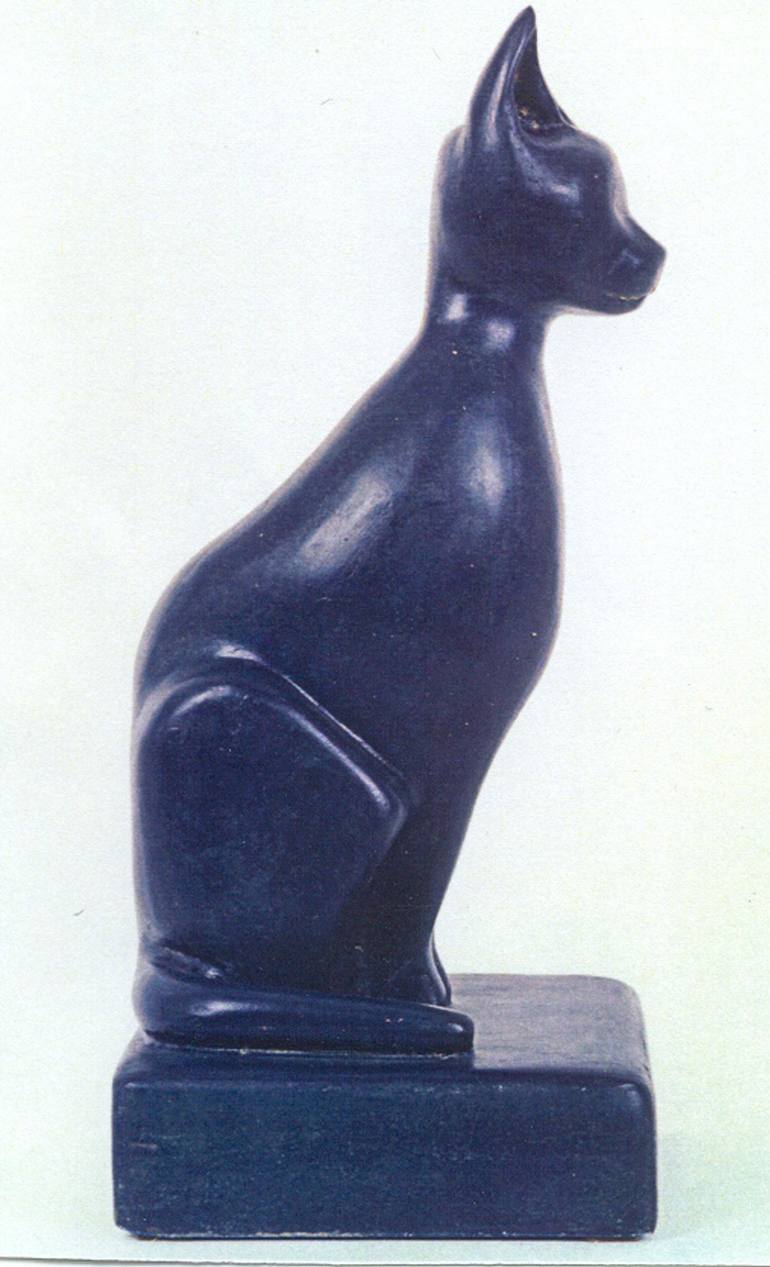 Original Art Deco Animal Sculpture by Serrano Pascal
