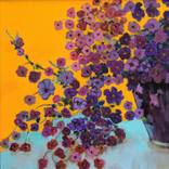 Purple Flower's Shadows. by Lannie Bee