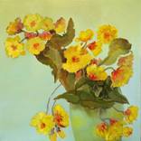 Flowers from balcony. by Lannie Bee