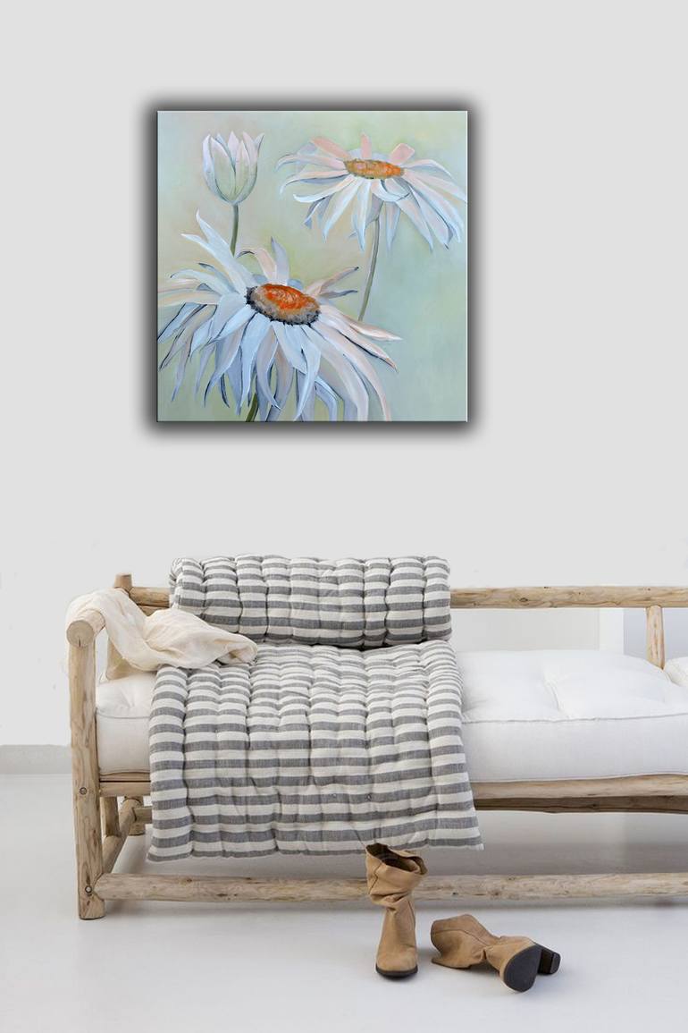 Original Impressionism Floral Painting by Lannie Bee