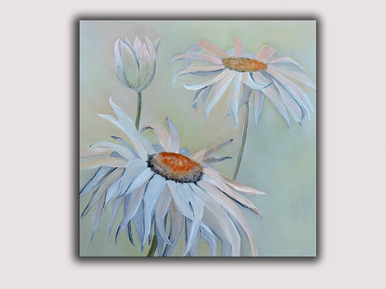 Original Impressionism Floral Painting by Lannie Bee