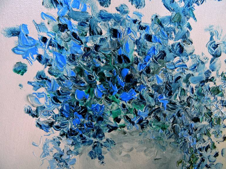 Original Impressionism Floral Painting by Lannie Bee