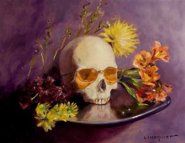 Original Fine Art Still Life Paintings by Randy Lindquist