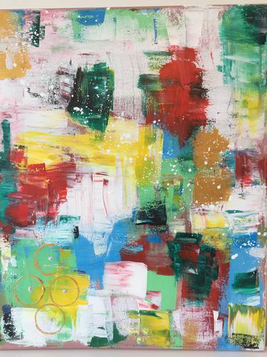 Original Abstract People Paintings by Manic Jam