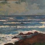 The sea at Tulum by Padmaja Madhu
