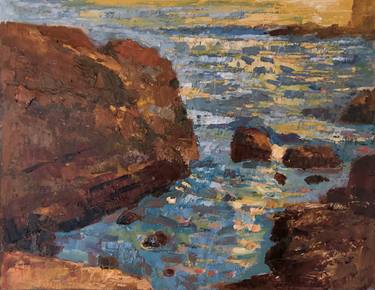 Sunset at Point Lobos thumb