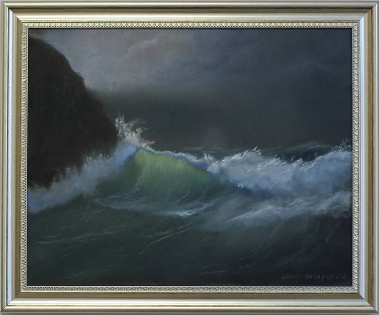 Original Realism Seascape Painting by Constantine Zubarev