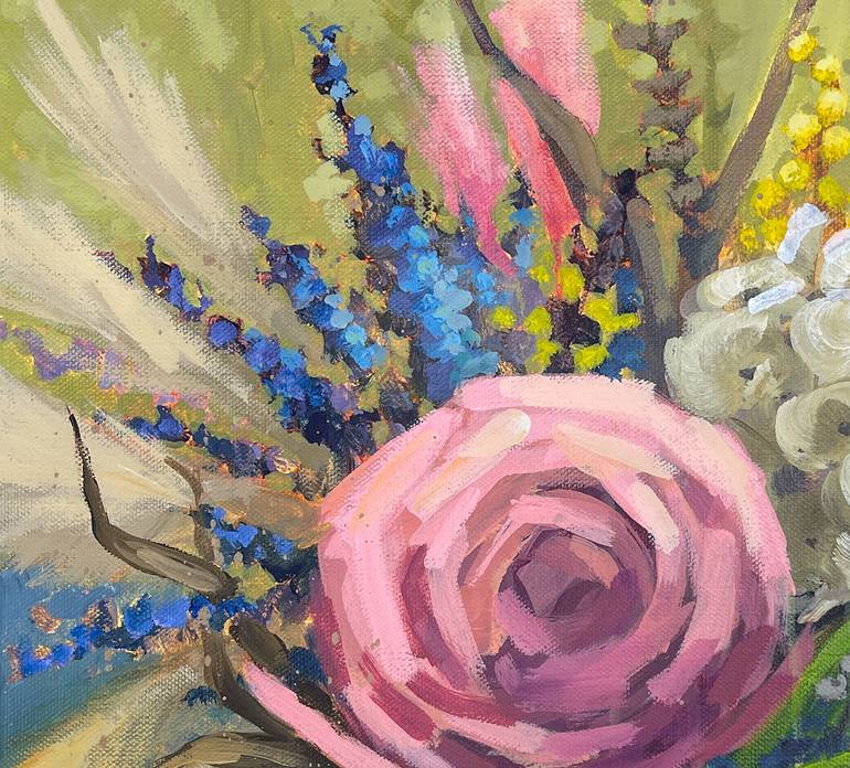 Original Expressionism Botanic Painting by Lily Nova